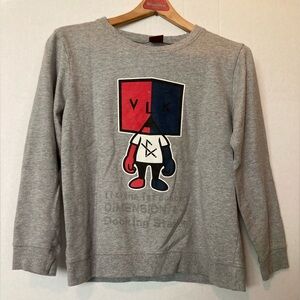 🟣 f(x) Dimension 4 – Docking Station Tour GUC Size M Band Graphic Sweatshirt